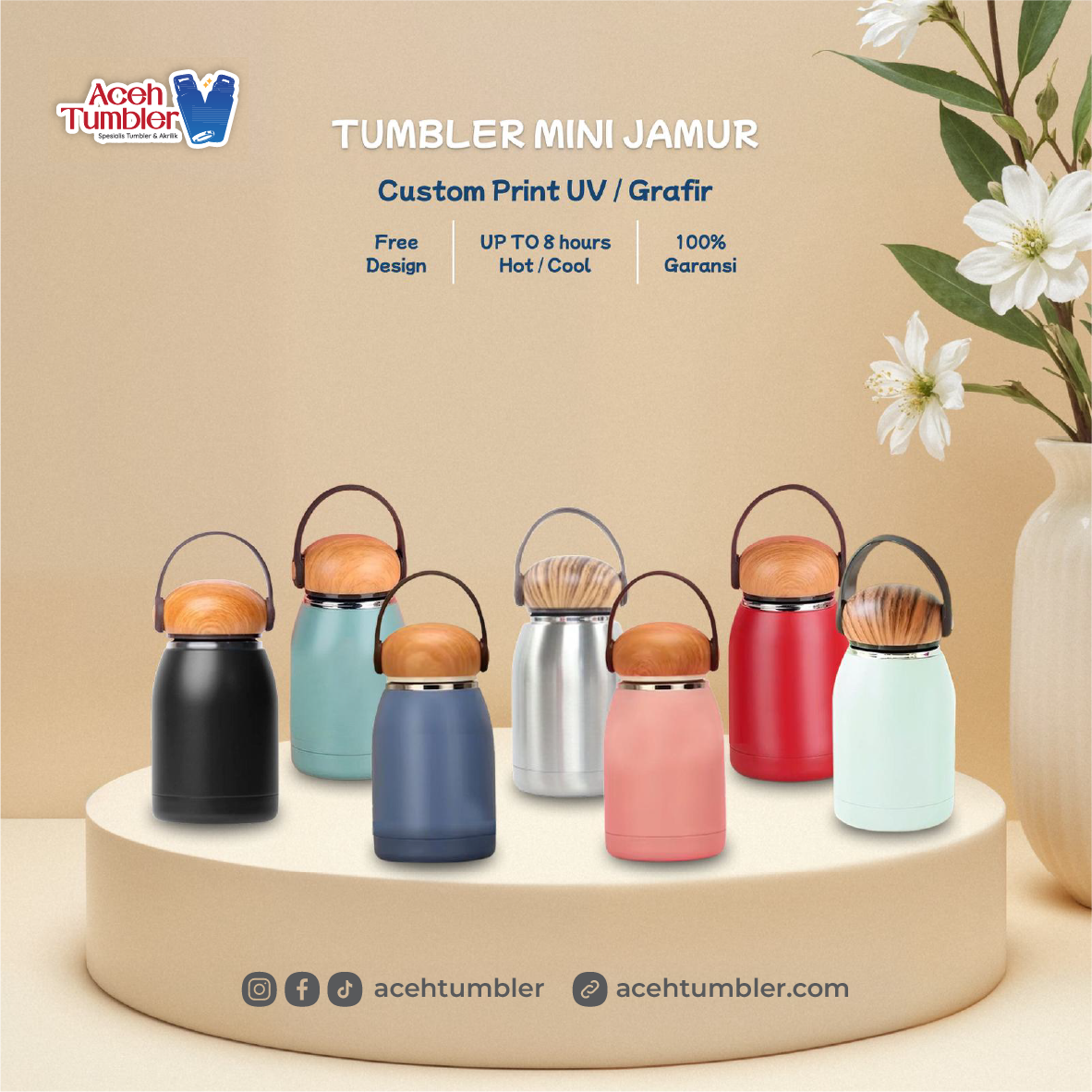 Tumbler Mini Jamur